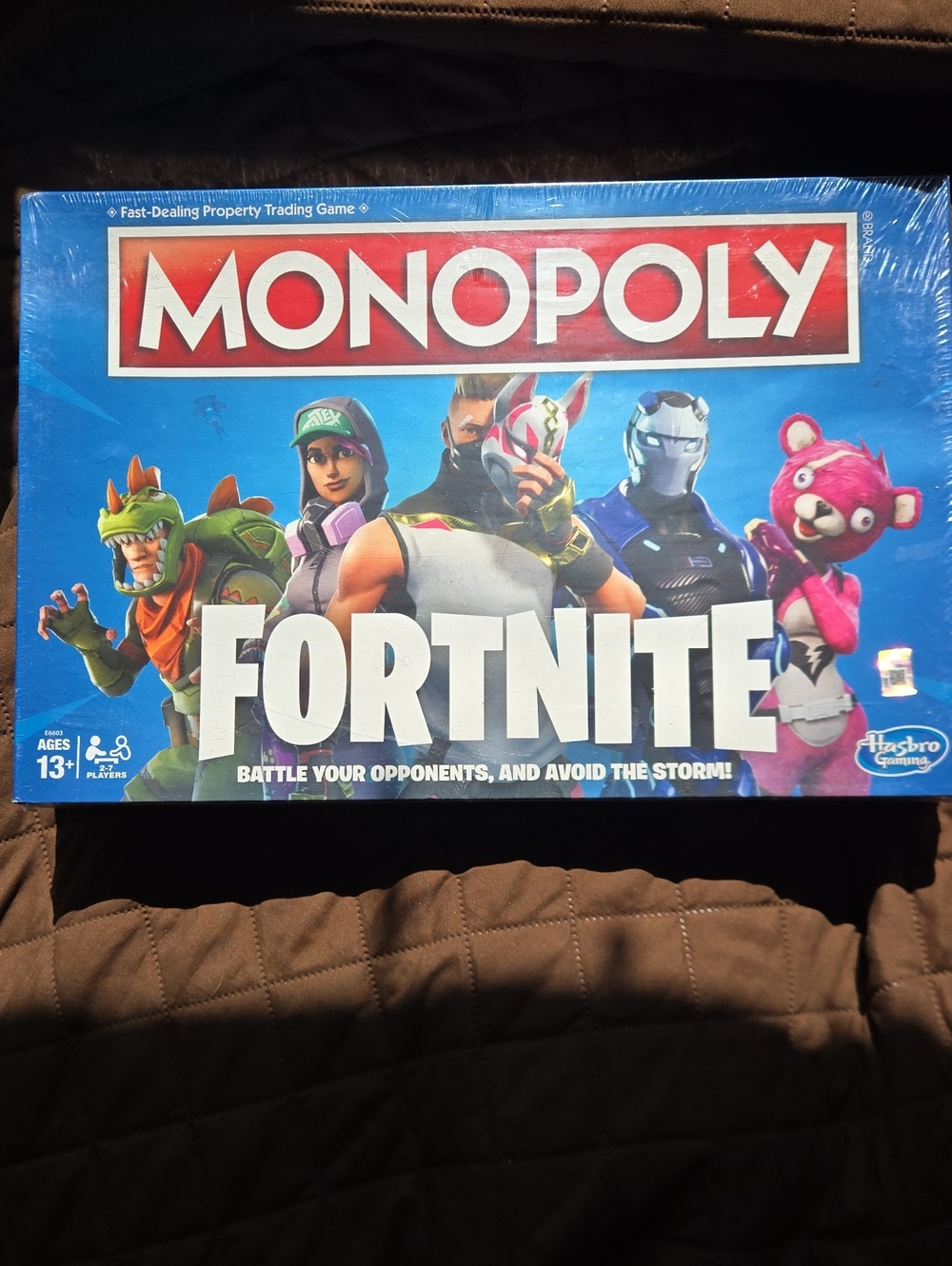 NEW Monopoly Fortnite Board Game - Blue